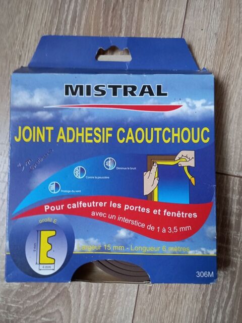 Joint adhésif caoutchouc marron marque mistral comme  neuf 2 Villiers (86)