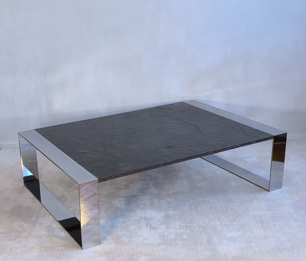 ? Exceptionnelle table basse ?'RING'' sign&eacute;e ORSENIGO Meubles