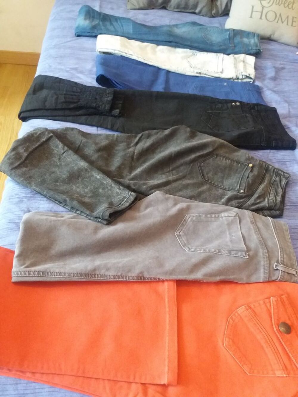 jeans slims fille Vêtements