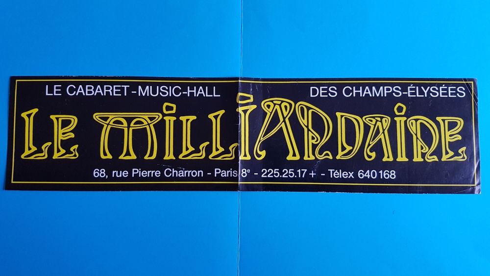 LE MILLIARDAIRE 