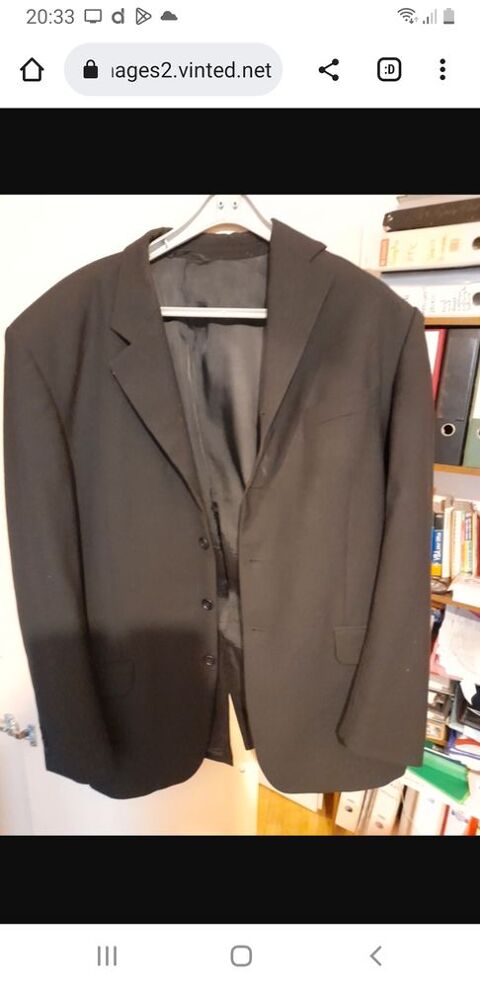 Superbe veste costume noir taille 52 xxl marque jules 15 Montbéliard (25)