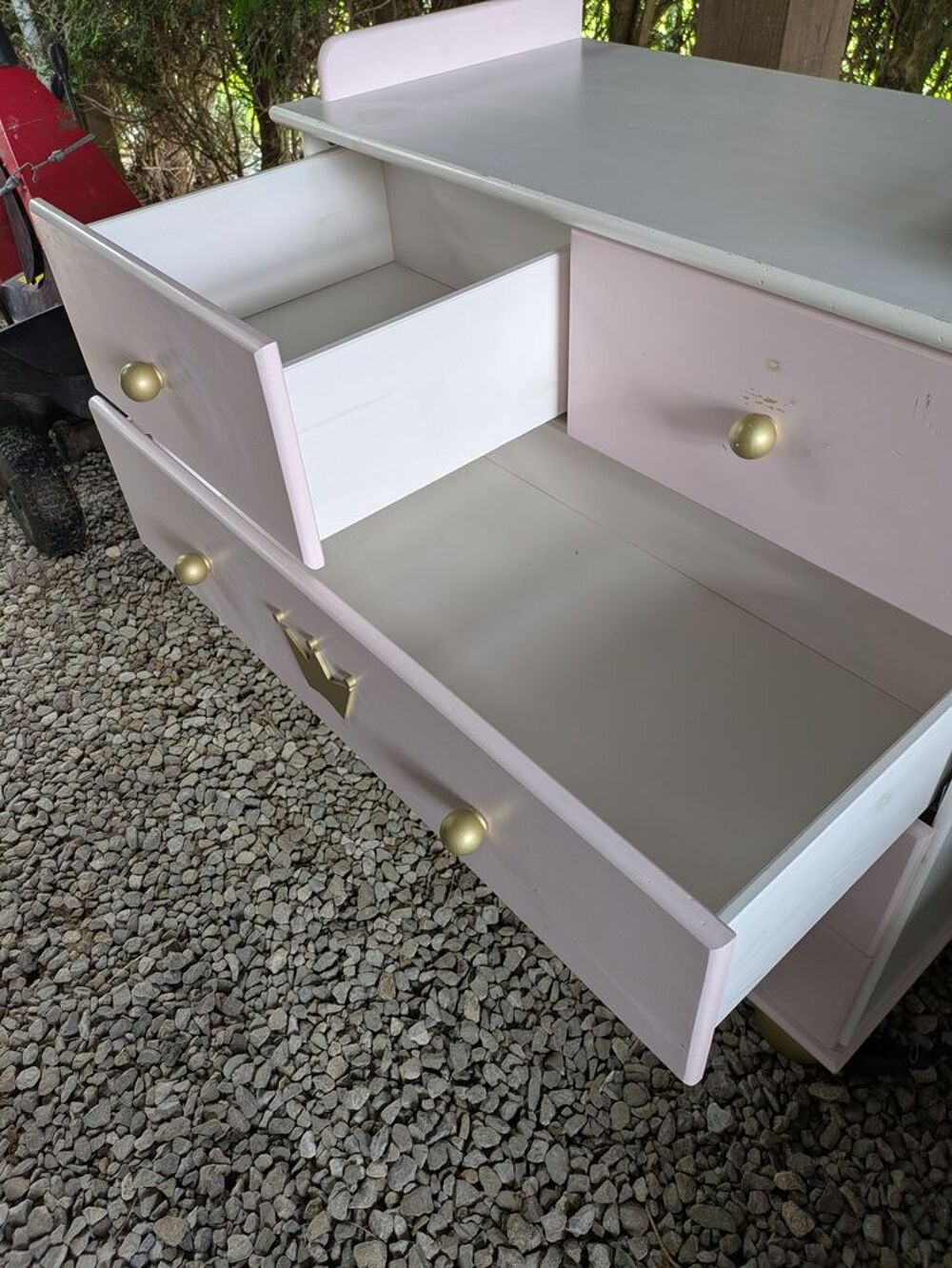 Commande bois massif 108x92x48 Mobilier enfants