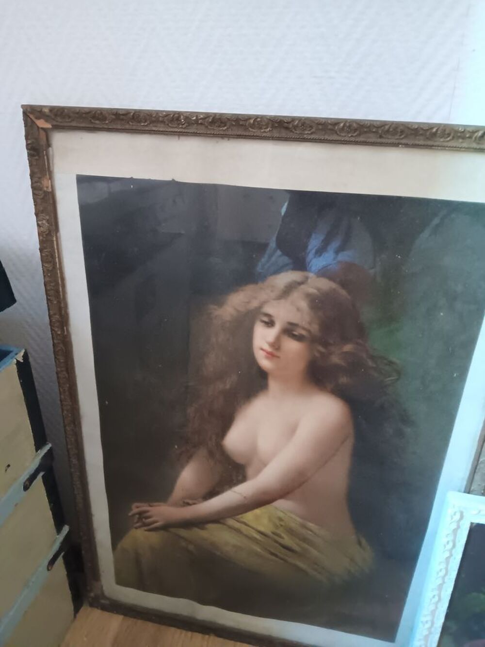 Lithographie solitude A.Asti 