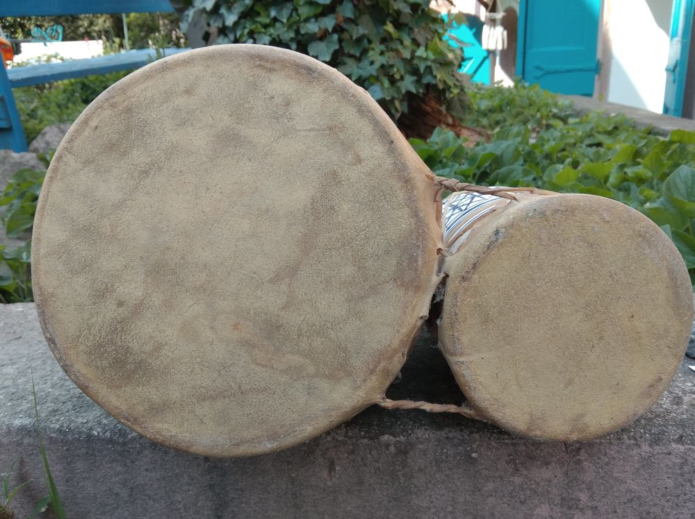 2 tablas marocain terre cuite Instruments de musique