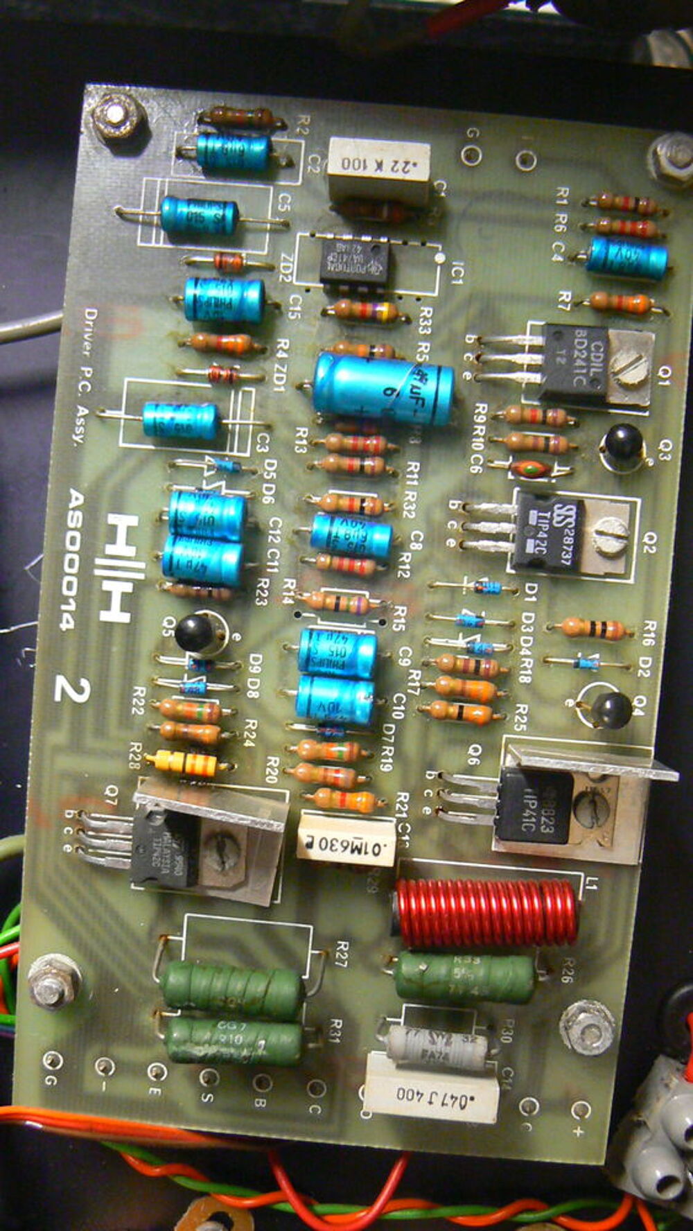 2 HH Monitors amplifi&eacute;s 100 Watt vintage Audio et hifi