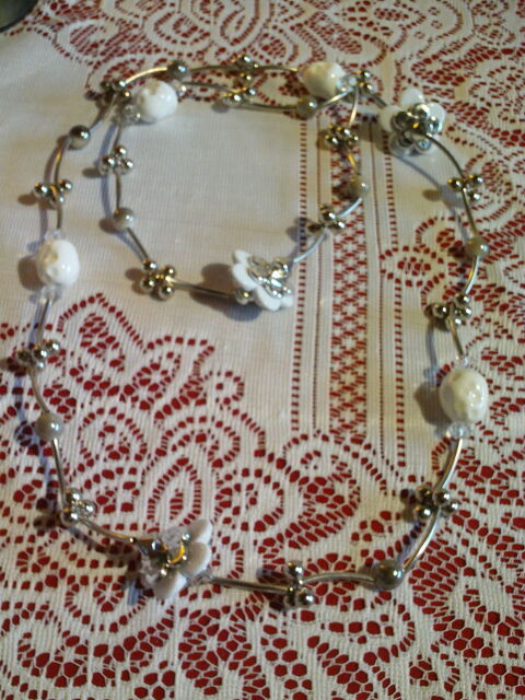 Beau Lot de deux  sautoirs N863 10 Beaune (21)