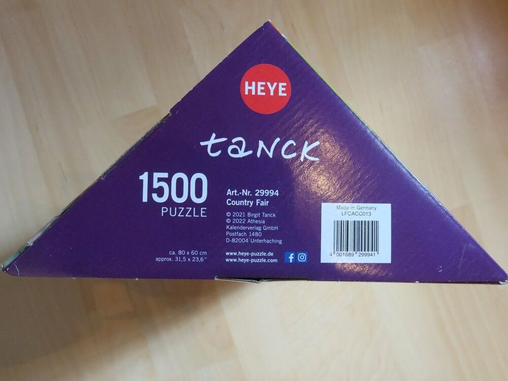 PUZZLES HEYE 1500P Jeux / jouets