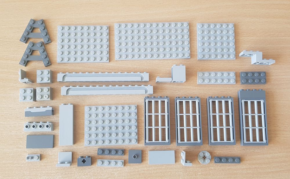 lot de 34 pi&egrave;ces lego grises gris Jeux / jouets