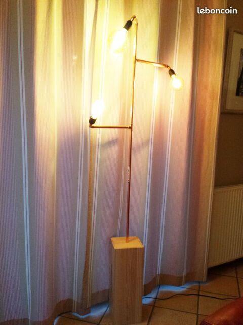 Lampadaire design cuivre multi lampes 140 euros 140 Jouy-en-Josas (78)
