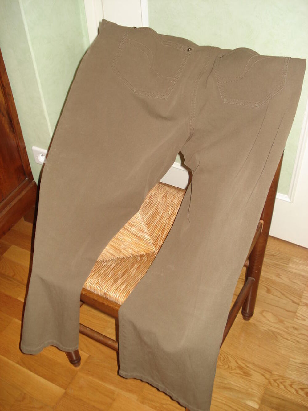 pantalon marron porter une seule fois Vtements