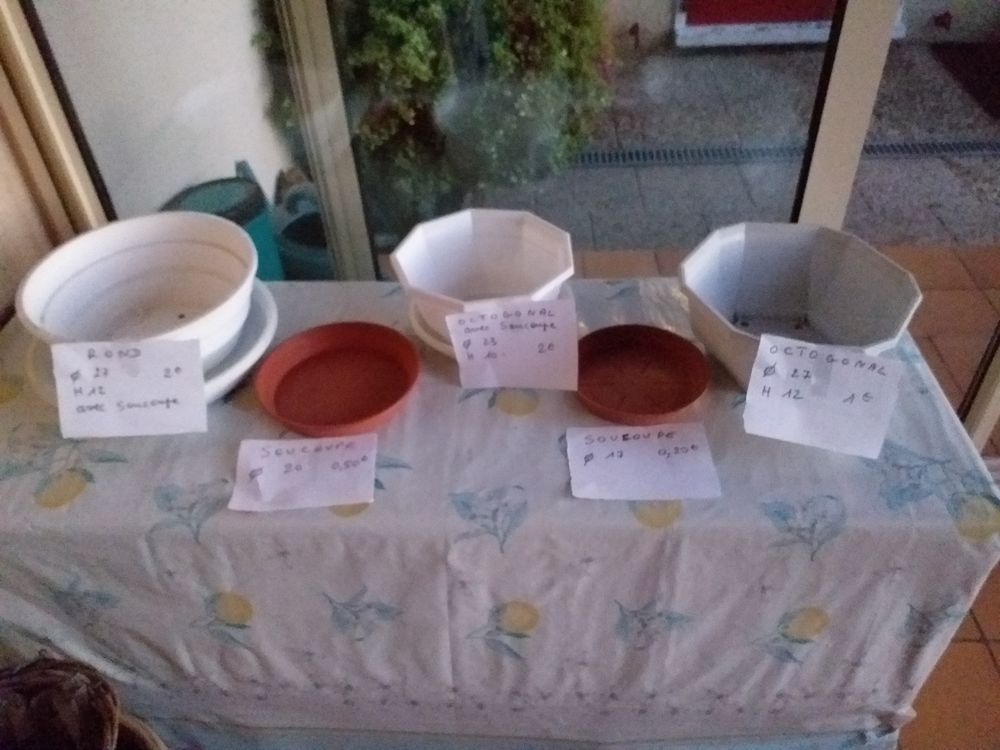 POTS DE FLEURS Jardin