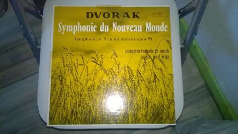 Vinyle DVORAK
SYMPHONIE DU NOUVEAU MONDE
9 Talange (57)