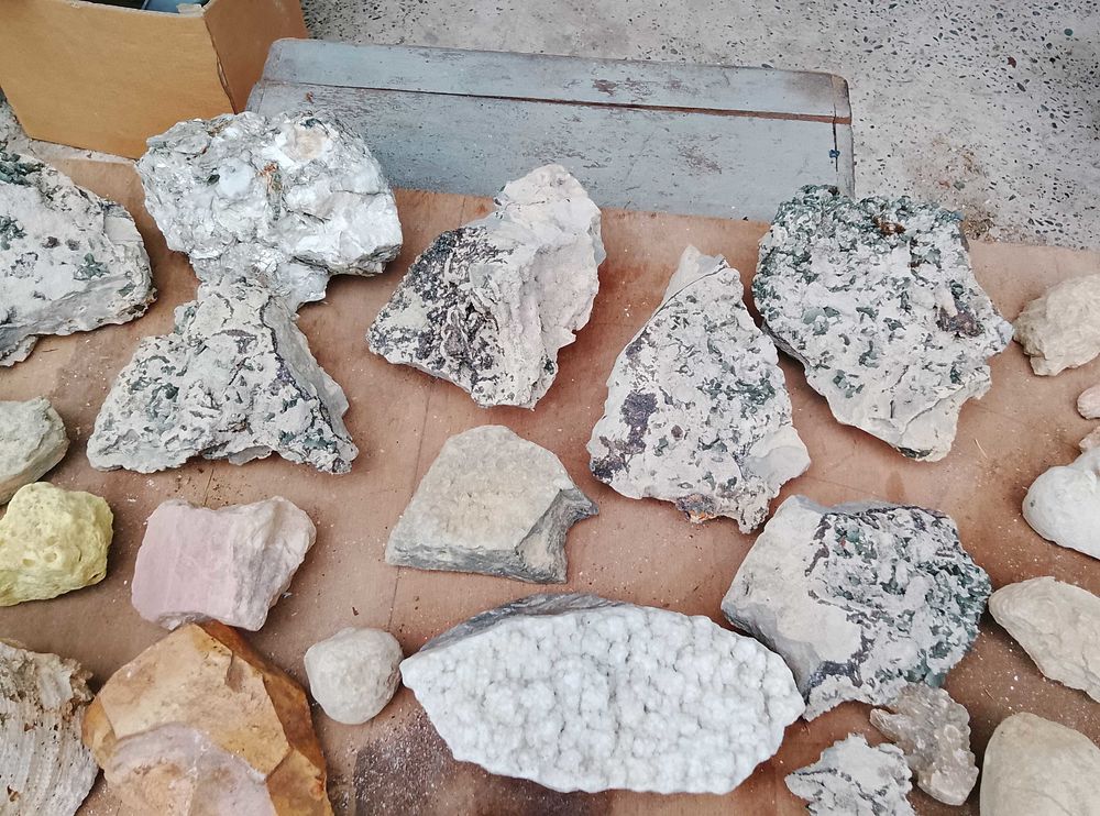 min&eacute;raux et fossiles collection 