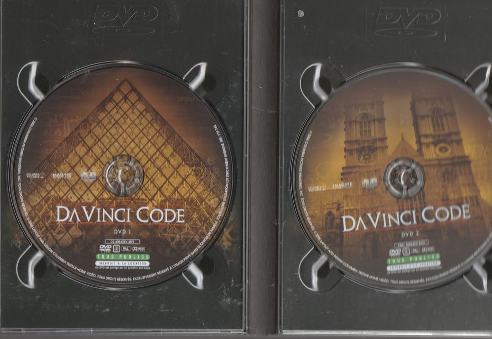 Da Vinci Code DVD et blu-ray