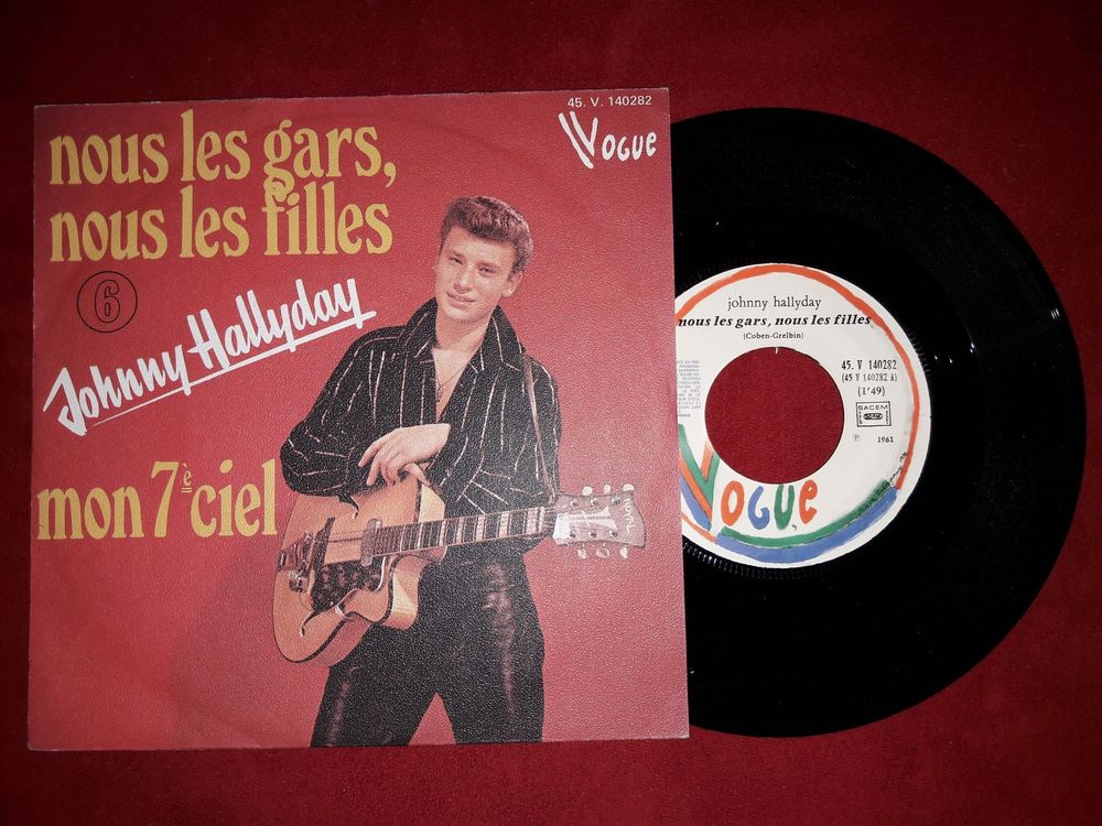 NOUS LES GARS , NOUS LES FILLES pochette papier Granuleux CD et vinyles