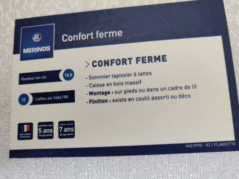 Sommier+matelas Briançon (05)