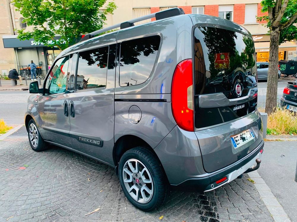 Doblo FIAT doblo ii (2) trekking lounge - 1.6 jtd 120cv bv6 2016 occasion 78800 Houilles
