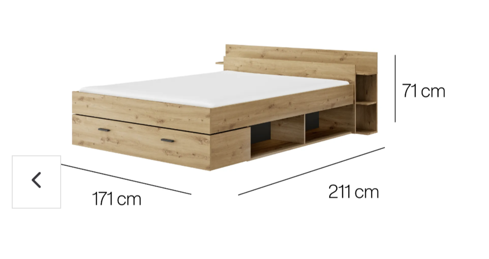 Lit 140x190cm Meubles