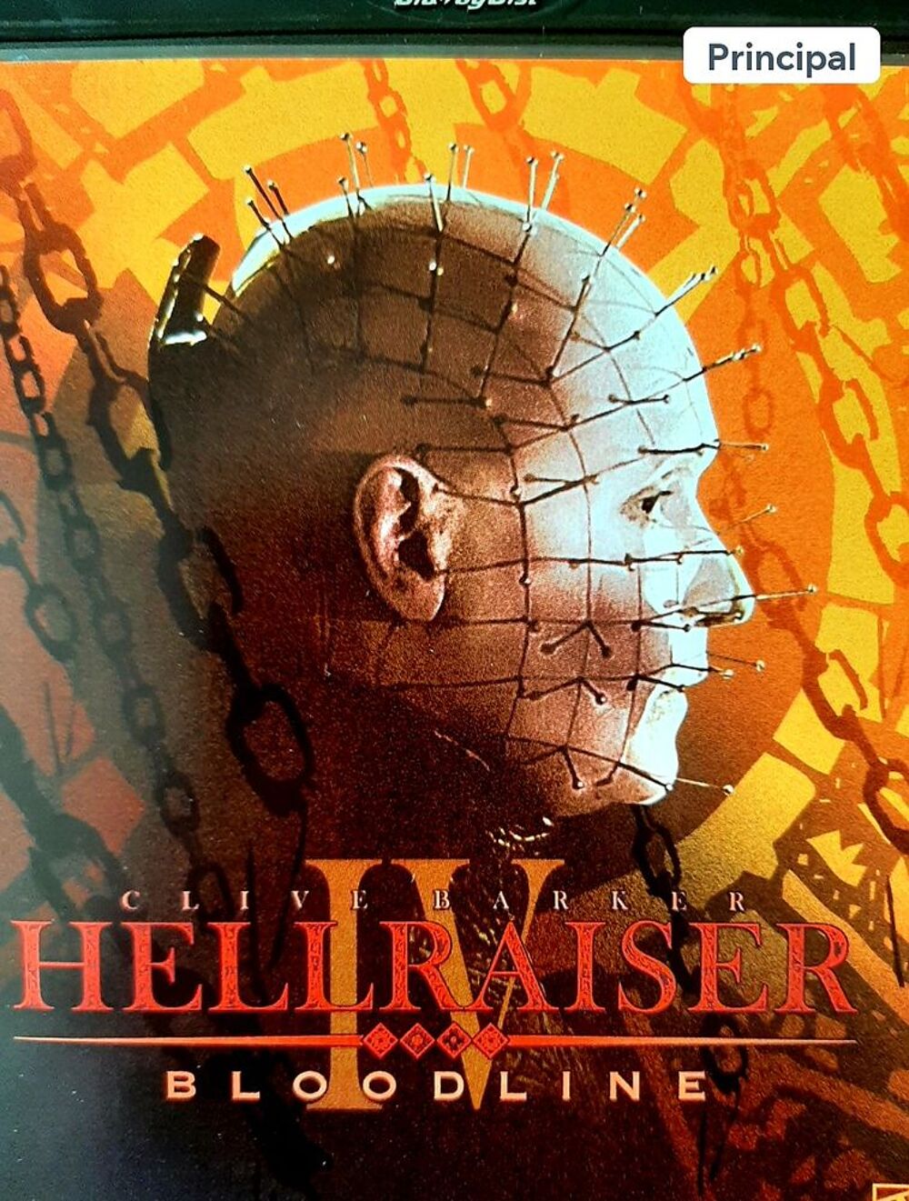 Hellraiser IV Bloodline bluray DVD et blu-ray