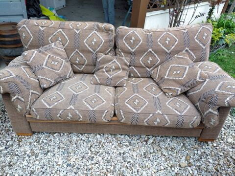 Canap 3 places en plume dhoussable Cognac (16)