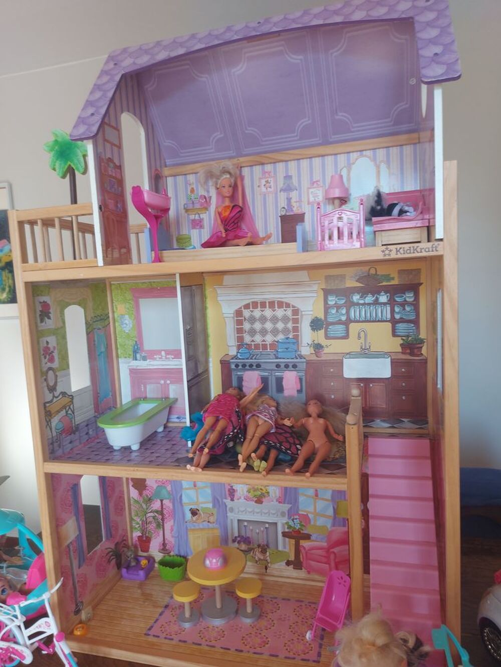Maison de poup&eacute;es barbie Jeux / jouets