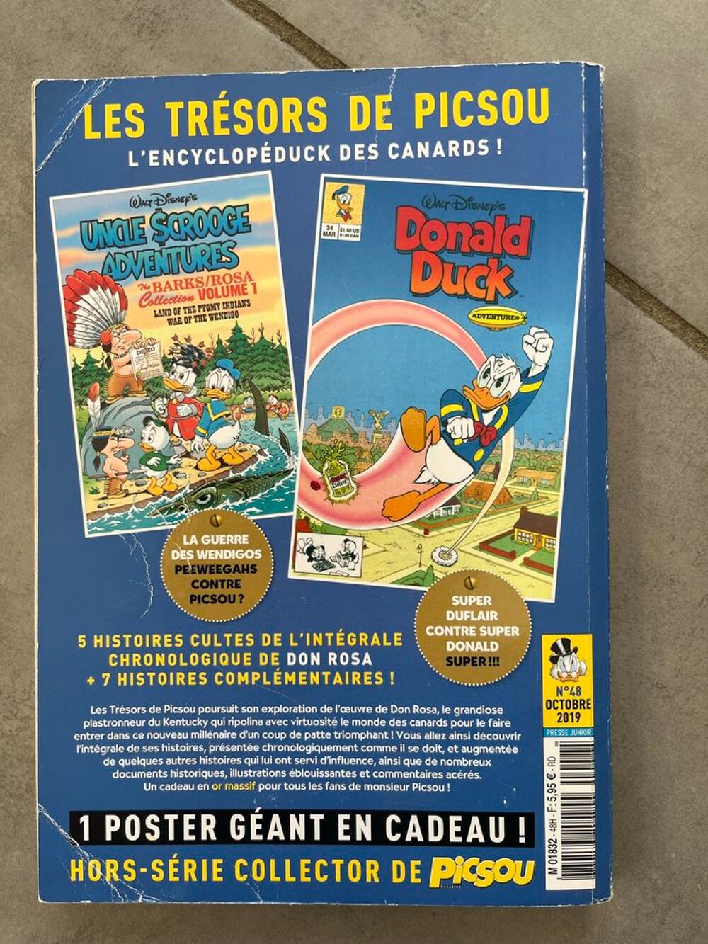 Les tr&eacute;sors de picsou 48H Livres et BD
