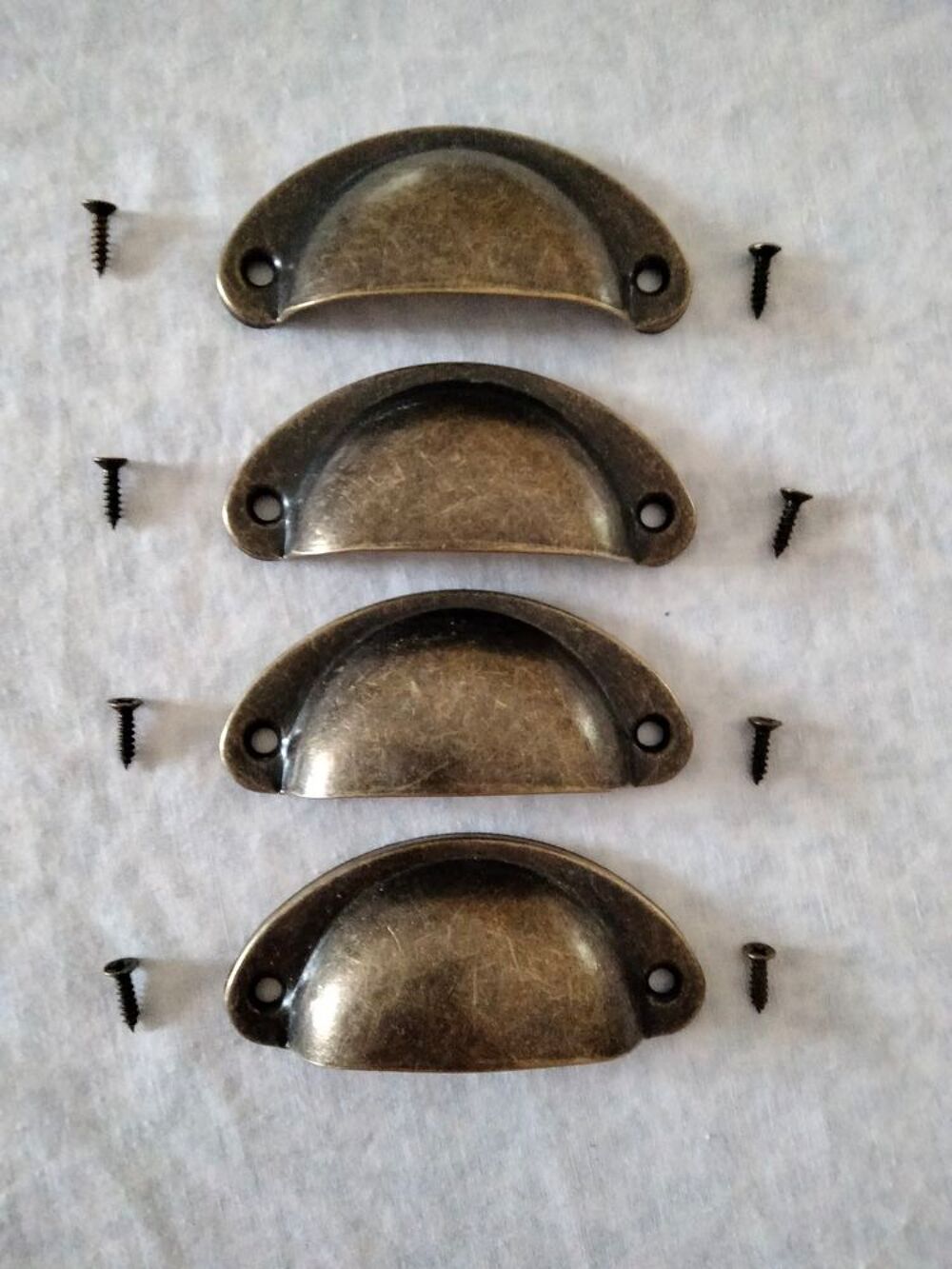 4 poign&eacute;es coquille. Bricolage