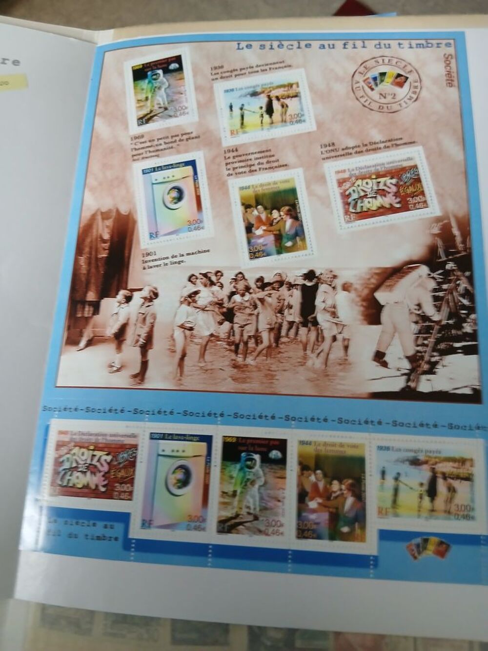 Collection timbres 