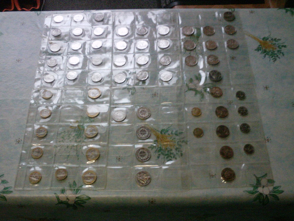 GROS LOT PI&Egrave;CES ANCIENS FRANCS A VOIR ... 