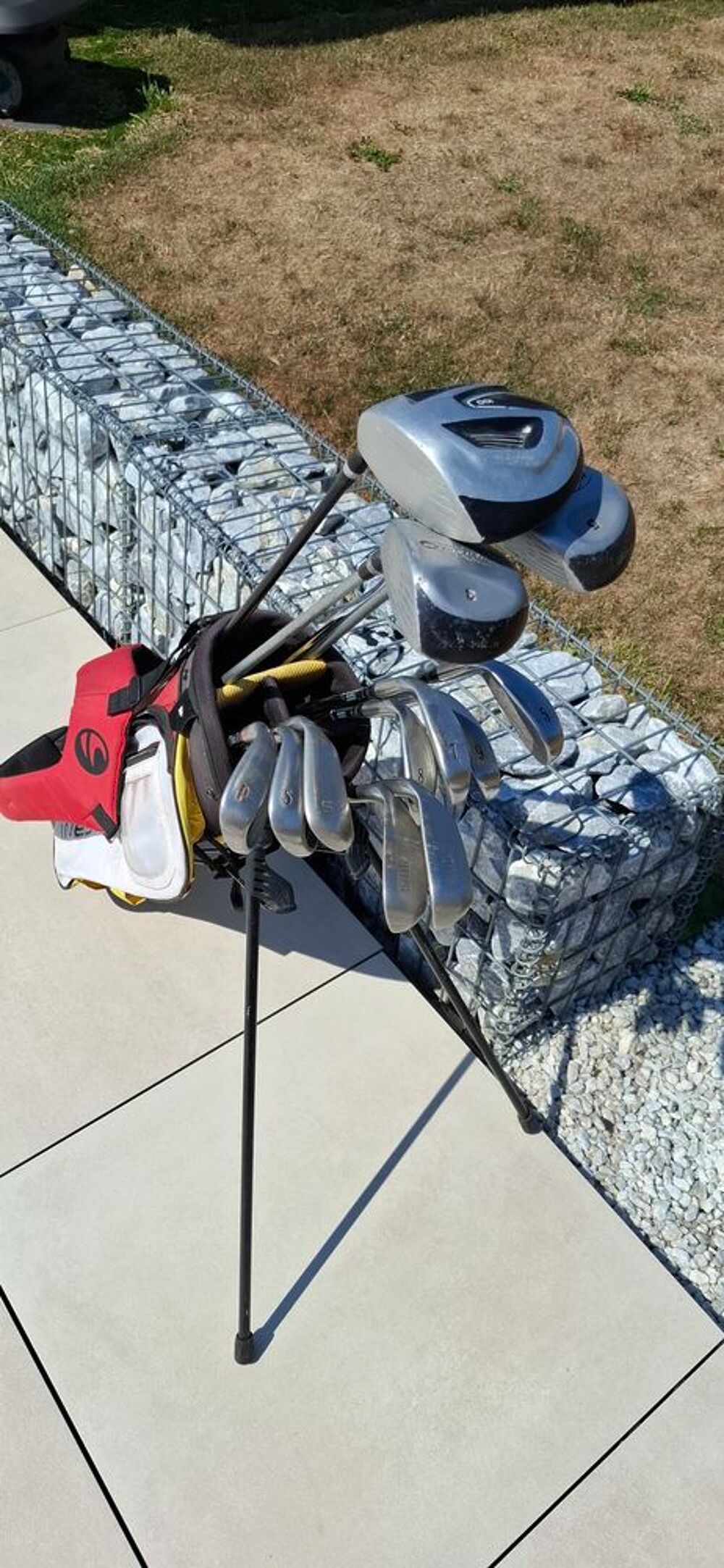 Clubs de golf + sac de transport Sports