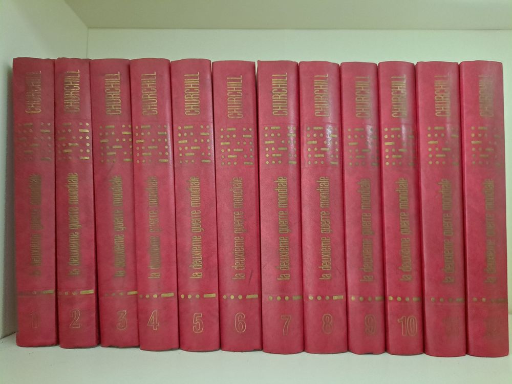 Collection Churchill Livres et BD
