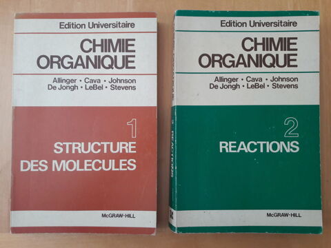 2 tomes CHIMIE ORGANIQUE - McGRAW-HILL 15 Guernes (78)