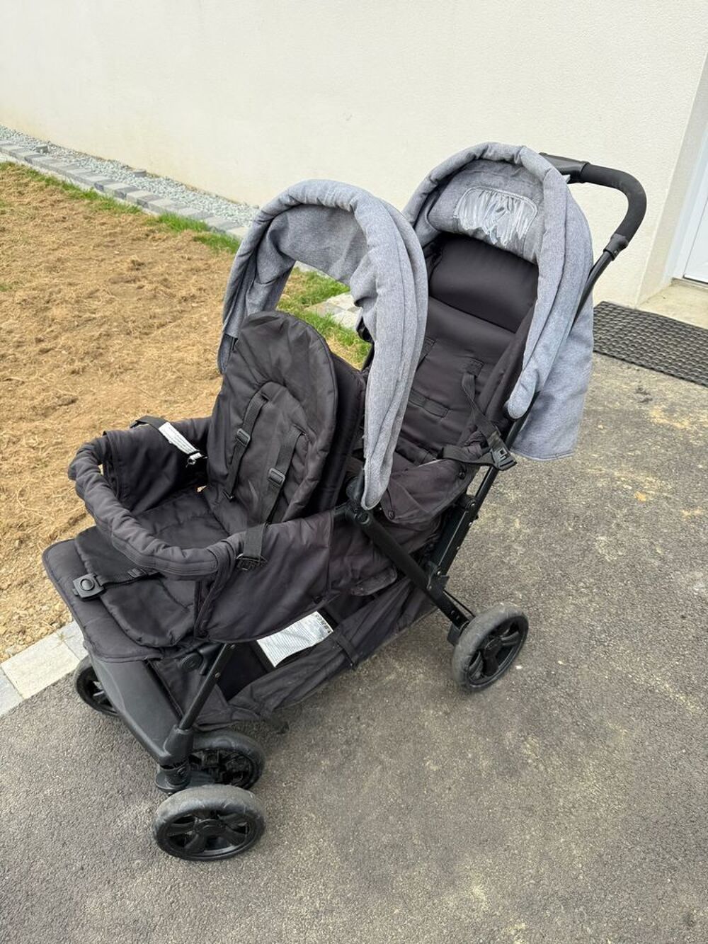 Poussette double Puériculture