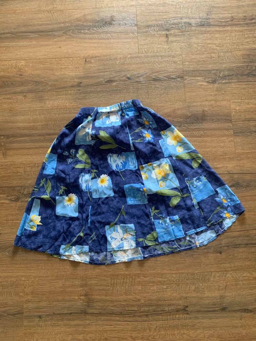 Jupe d' &eacute;t&eacute; vintage avec 2 poches Vêtements
