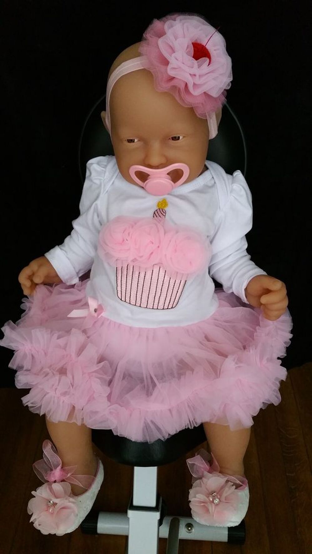 B&eacute;b&eacute; r&eacute;aliste silicone souple entier 3 mois 50 cm neuf Jeux / jouets