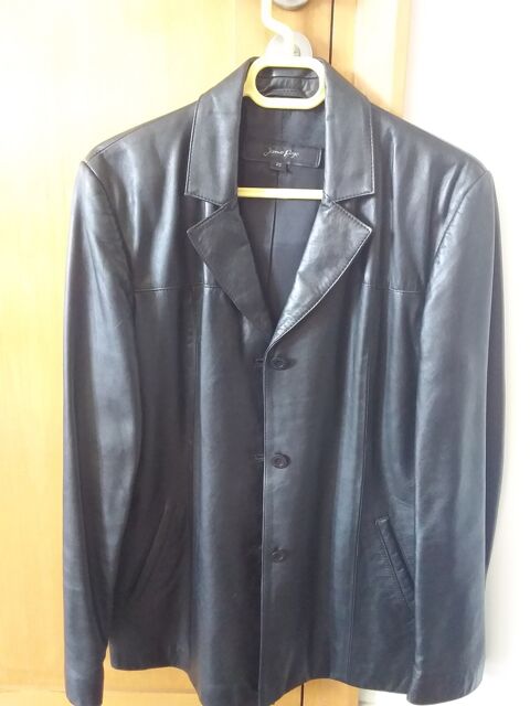 Veste en Cuir Noir femme Style Classique 100 Decazeville (12)