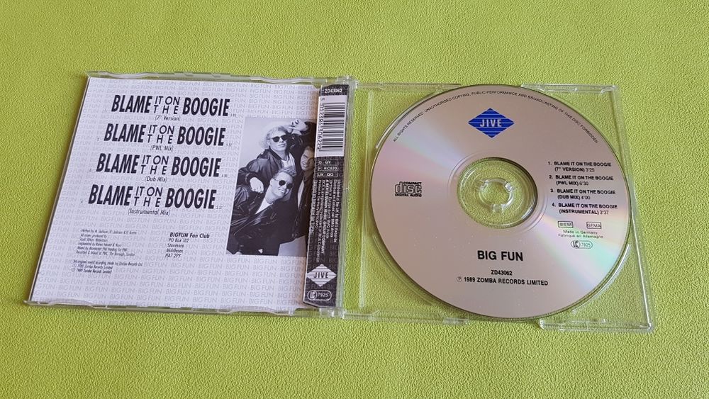 BIG FUN CD et vinyles