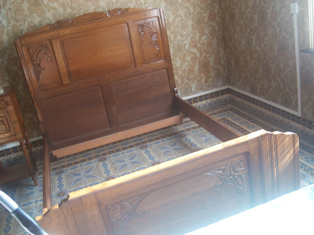 lit ancien deux personnes Meubles