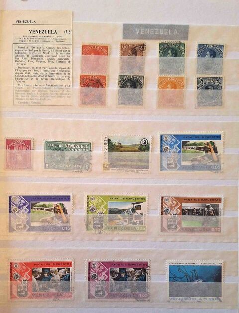 S�rie de timbres de collection du Venezuela 70 Gap (05)