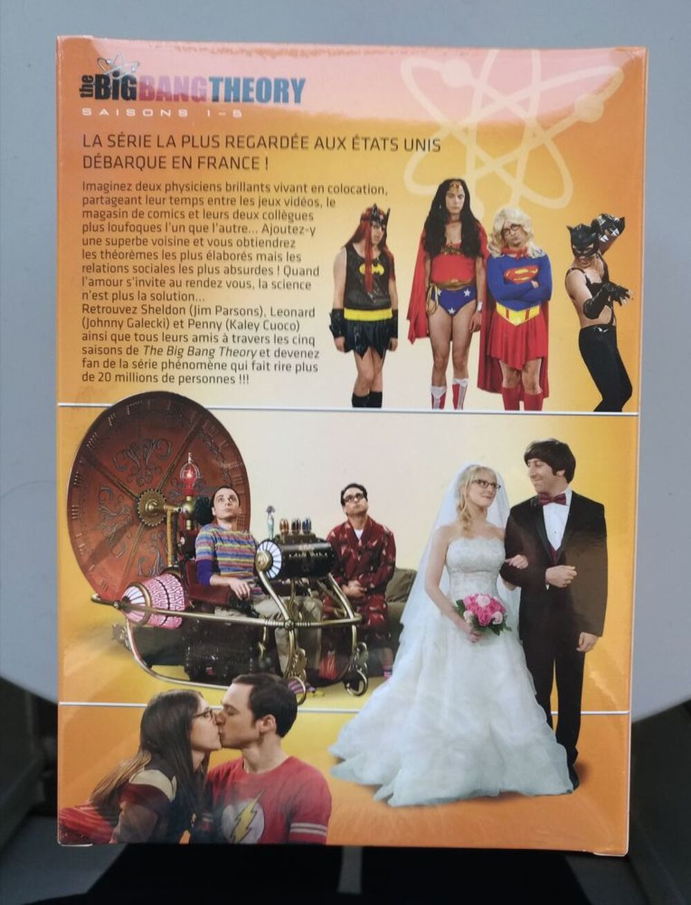 The big bang theory, Saisons 1 &agrave; 5
DVD et blu-ray