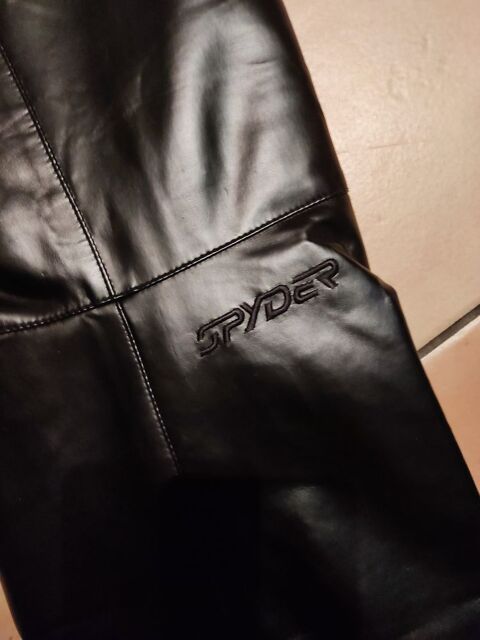 Pantalon de ski Spyder noir 19 Megève (74)
