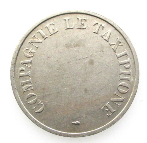 1947-55 jeton Taxiphone 2 Prats-de-Mollo-la-Preste (66)