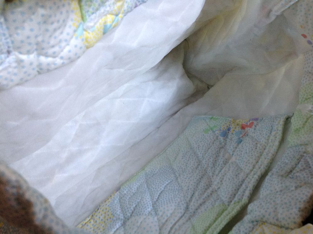 GRAND SAC CABAS EN TISSU EPAIS ETAT NEUF Maroquinerie