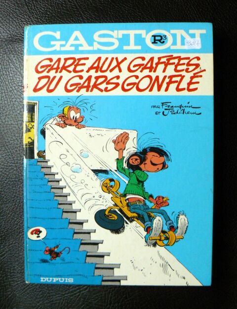 Gaston : Gare aux gaffes du gars gonflé - Franquin - 1973 15 Argenteuil (95)