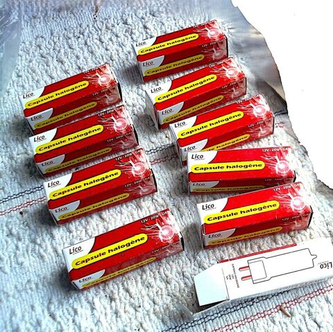 Ampoules halogène 12V 20W type G4 (10 pièces possibles) Monnetier-Mornex (74)