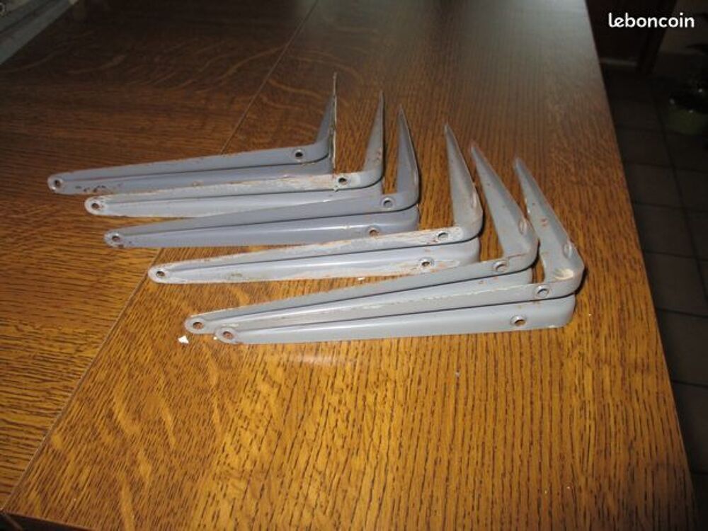 6 &eacute;querres en fer 20 x 15 Bricolage