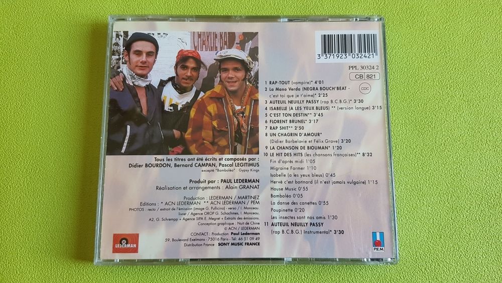 LES INCONNUS LE CD CD et vinyles