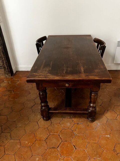bureau ou table  manger en chne 110 Paris 4 (75)