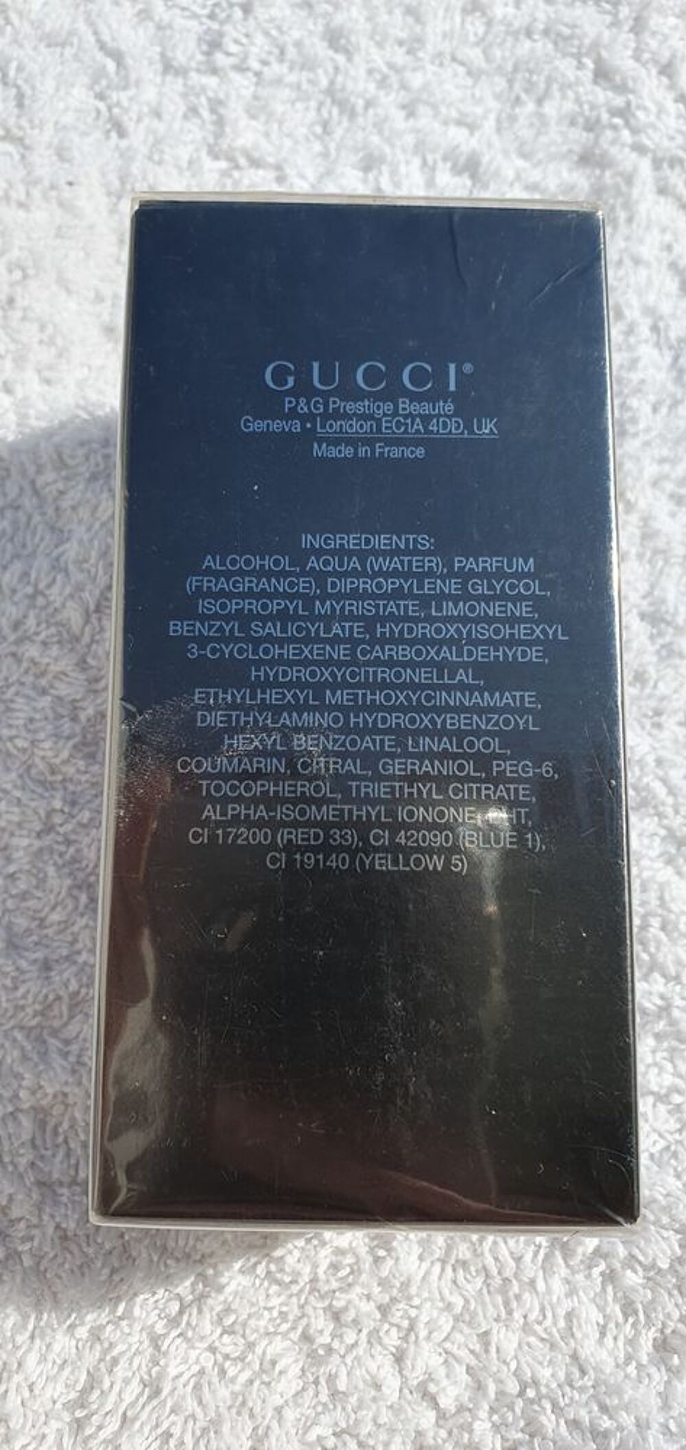 Parfum GUCCI Bijoux et montres
