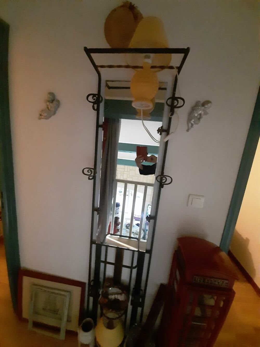 porte manteaux fer forger Décoration